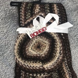 🔺SALE🔺NWT BONGO knit Scarf and Hat Set